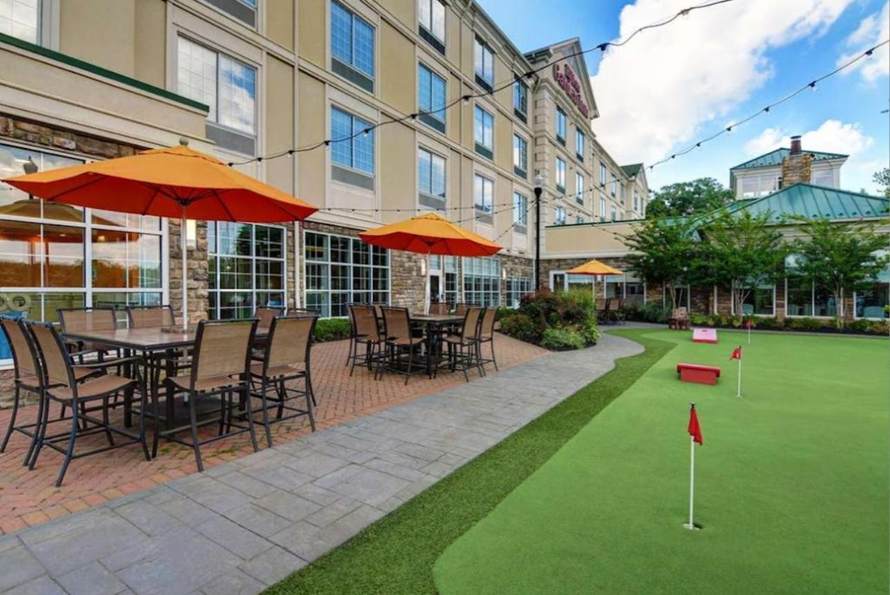 Hilton Garden Inn Hamilton Бордентаун Екстер'єр фото